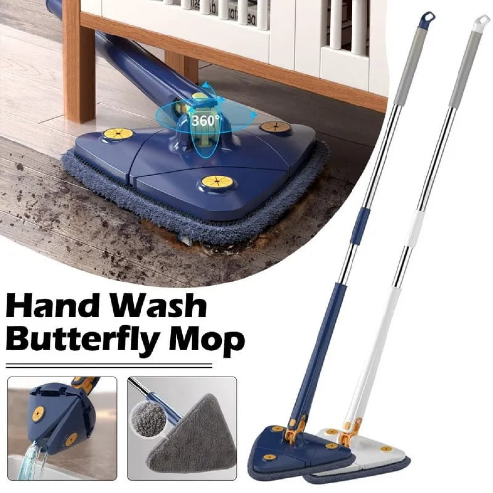 Automatic water squeezing mop